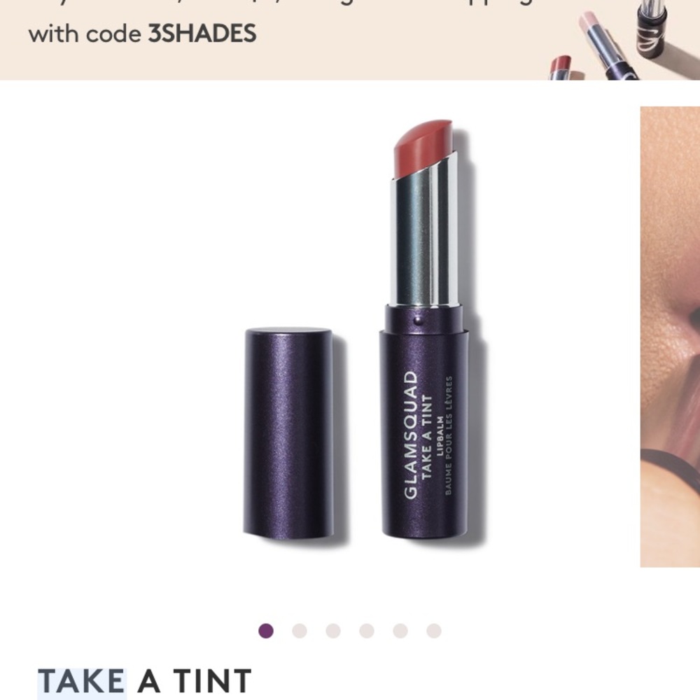 Glamdsquad Take a Tint Nude Lip Balm NIB